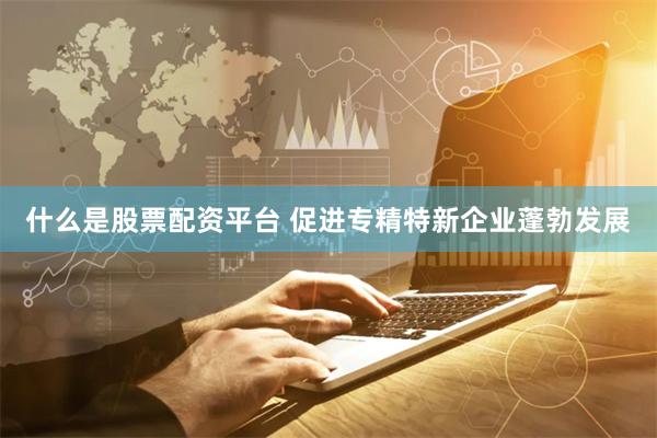 什么是股票配资平台 促进专精特新企业蓬勃发展