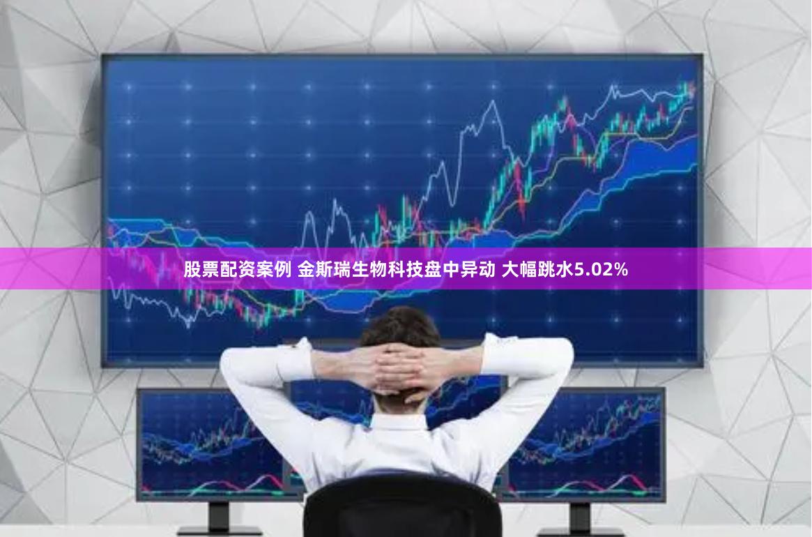 股票配资案例 金斯瑞生物科技盘中异动 大幅跳水5.02%